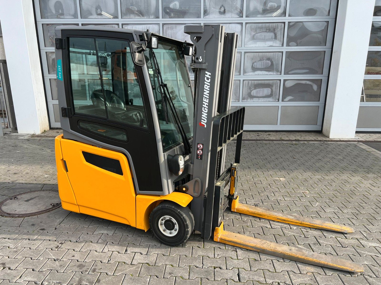 Jungheinrich EFG 215 / Triplex: 4.25m! / SS / 4.029h - Електрокар: снимка 2 Jungheinrich EFG 215 / Triplex: 4.25m! / SS / 4.029h - Електрокар: снимка 2