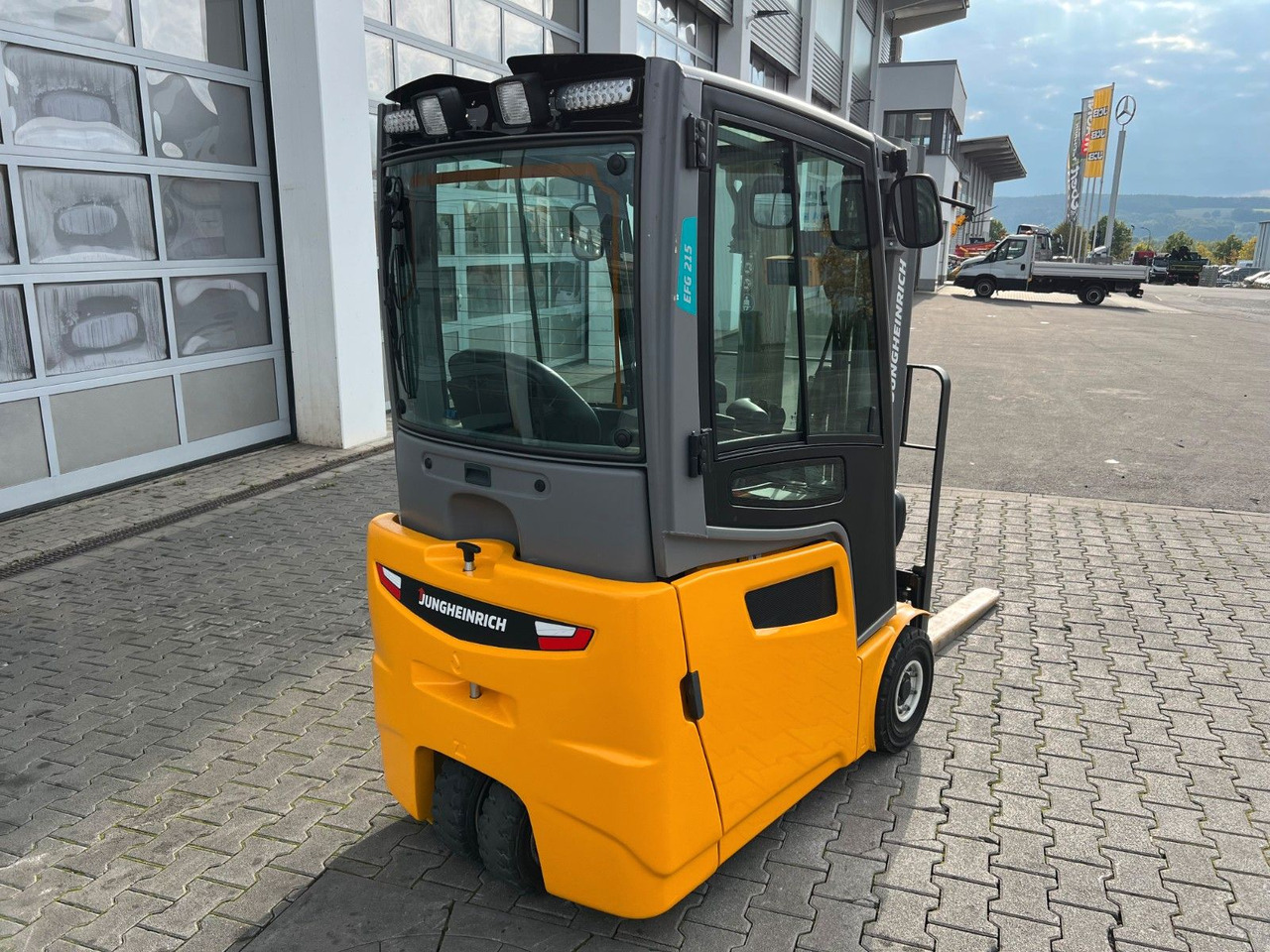 Jungheinrich EFG 215 / Triplex: 4.25m! / SS / 4.029h - Електрокар: снимка 4 Jungheinrich EFG 215 / Triplex: 4.25m! / SS / 4.029h - Електрокар: снимка 4