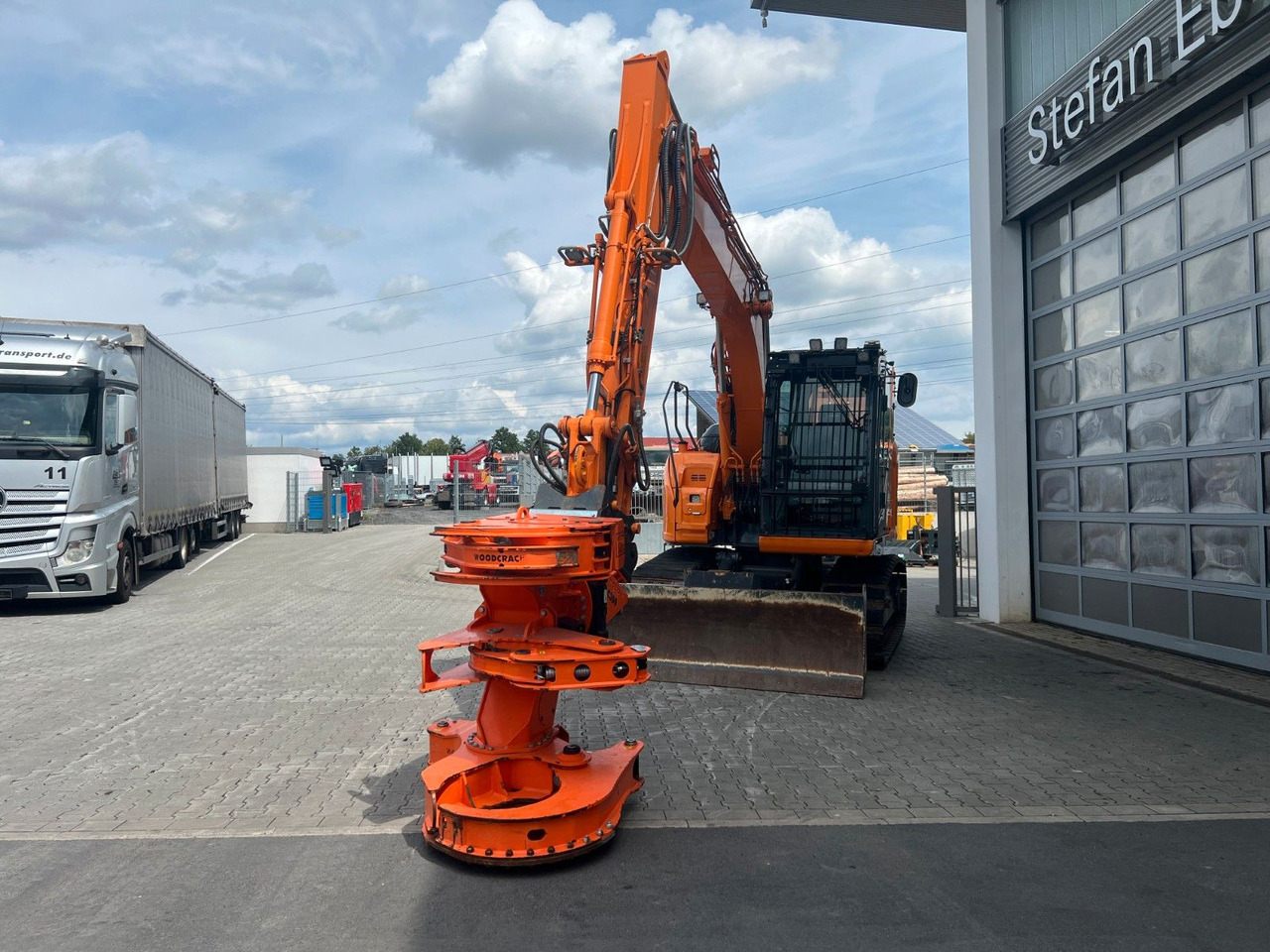Kobelco ED160 BR-7 / nur 999h! / Woodcracker Löffelpaket - Верижен багер: снимка 5 Kobelco ED160 BR-7 / nur 999h! / Woodcracker Löffelpaket - Верижен багер: снимка 5