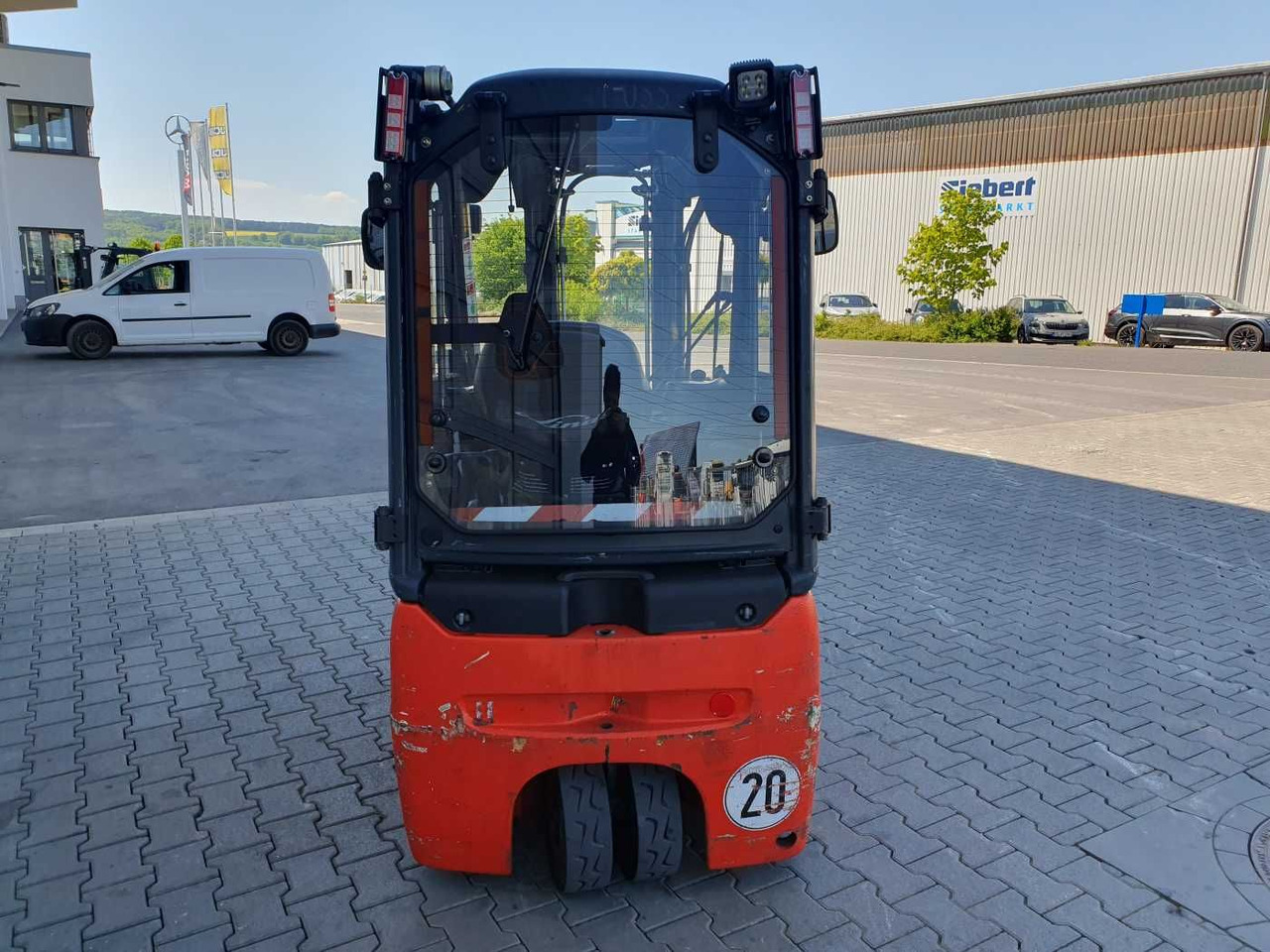 Linde E14 - 01 / Triplex: 4.10m! / SS / nur 2.899h! - Електрокар: снимка 5 Linde E14 - 01 / Triplex: 4.10m! / SS / nur 2.899h! - Електрокар: снимка 5