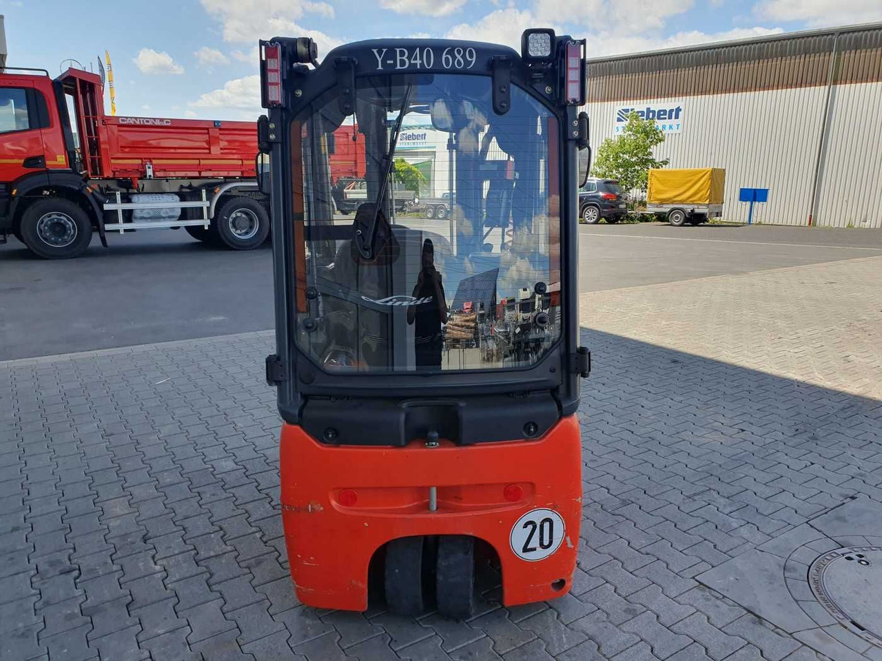 Linde E14 - 02 / Triplex: 4.00m! / SS / 855h! / 2021 - Електрокар: снимка 4 Linde E14 - 02 / Triplex: 4.00m! / SS / 855h! / 2021 - Електрокар: снимка 4