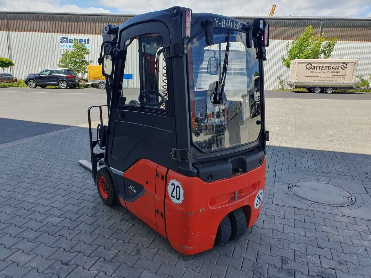Linde E14 - 02 / Triplex: 4.00m! / SS / 855h! / 2021 - Електрокар: снимка 5 Linde E14 - 02 / Triplex: 4.00m! / SS / 855h! / 2021 - Електрокар: снимка 5