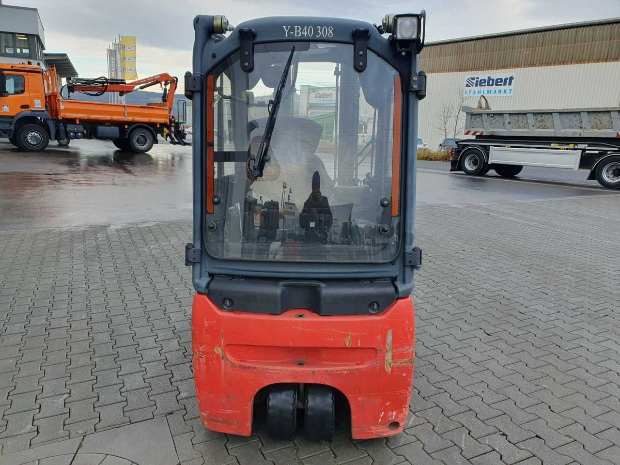 Linde E18 - 01 / Triplex: 4.50m! / SS / nur 5.672h! - Електрокар: снимка 5 Linde E18 - 01 / Triplex: 4.50m! / SS / nur 5.672h! - Електрокар: снимка 5