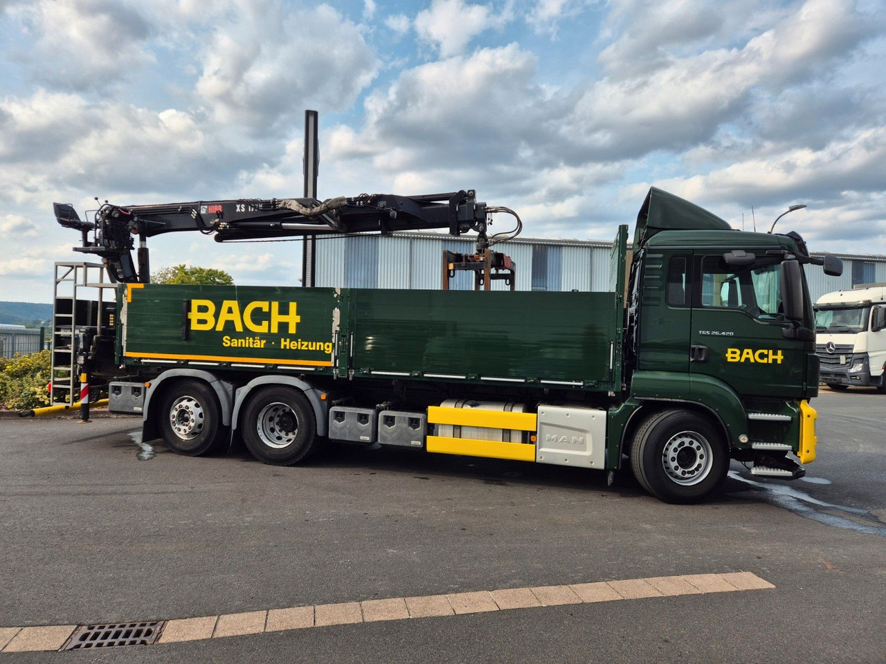 MAN TGS 26.420 6x2-4 LL Hiab 177K PRO 2 Stück - Камион с кран: снимка 5 MAN TGS 26.420 6x2-4 LL Hiab 177K PRO 2 Stück - Камион с кран: снимка 5