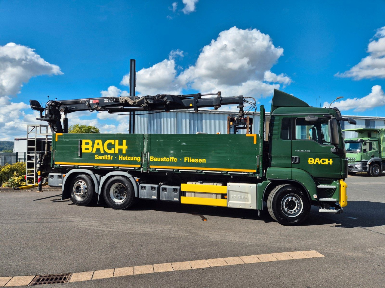 MAN TGS 26.420 6x2-4 LL Hiab 177K PRO 2 Stück - Камион с кран: снимка 5 MAN TGS 26.420 6x2-4 LL Hiab 177K PRO 2 Stück - Камион с кран: снимка 5