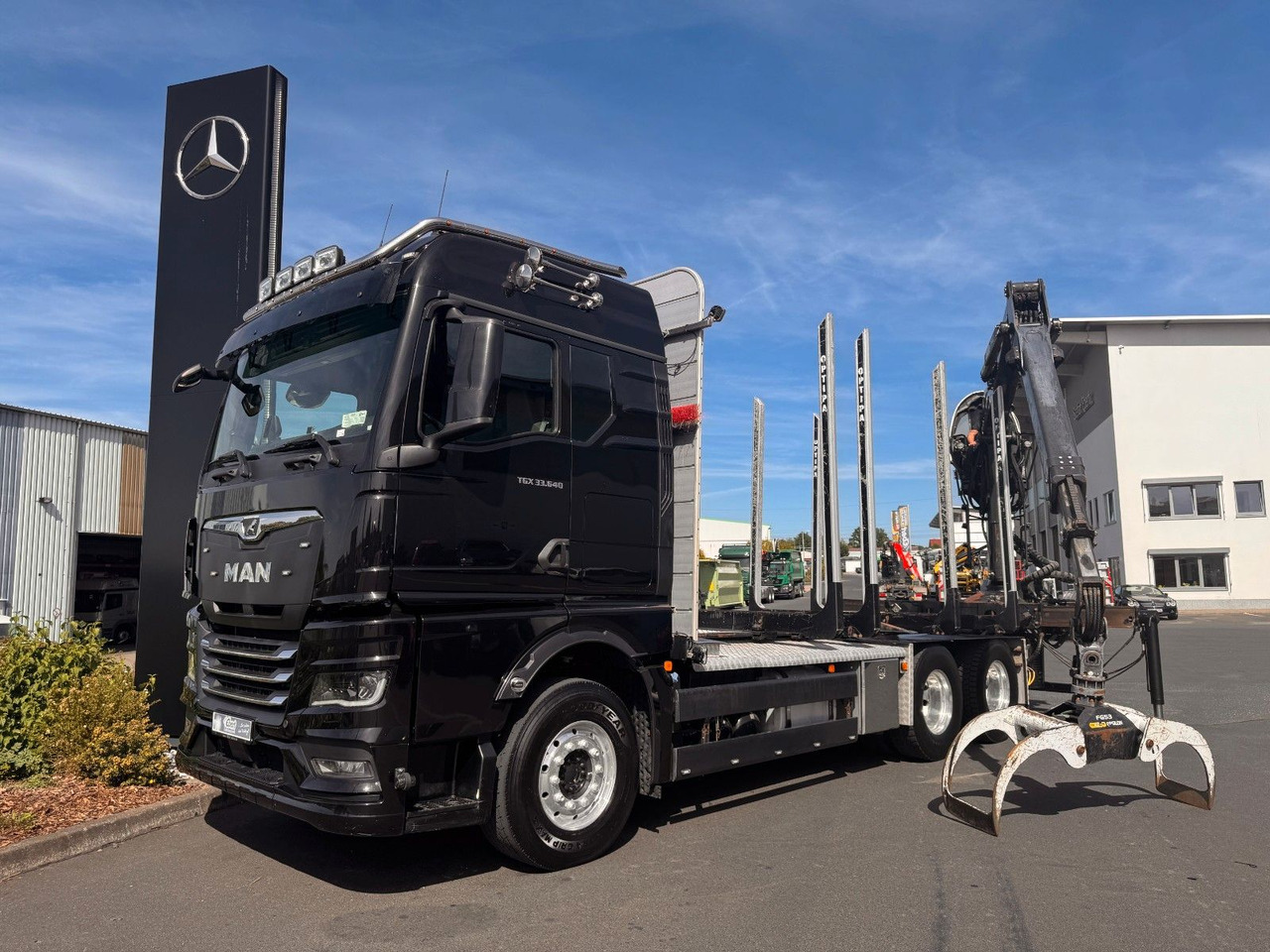 MAN TGX 33.640 6x4 BL Palfinger Q150Z96 - Камион за дърва, Камион с кран: снимка 3 MAN TGX 33.640 6x4 BL Palfinger Q150Z96 - Камион за дърва, Камион с кран: снимка 3