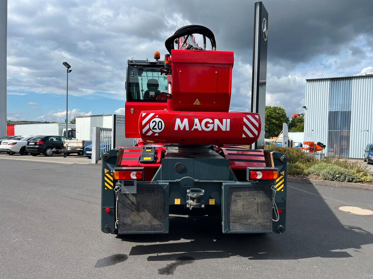 Magni RTH 5.21 Roto / Funk / Gabel / nur 462h - Телескопичен товарач: снимка 5 Magni RTH 5.21 Roto / Funk / Gabel / nur 462h - Телескопичен товарач: снимка 5