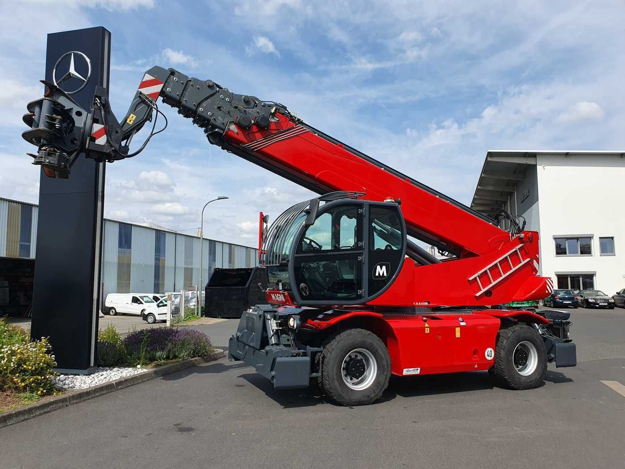 Magni RTH 5.35 SH / Fällkran / nur 2.034h - Телескопичен товарач: снимка 1 Magni RTH 5.35 SH / Fällkran / nur 2.034h - Телескопичен товарач: снимка 1
