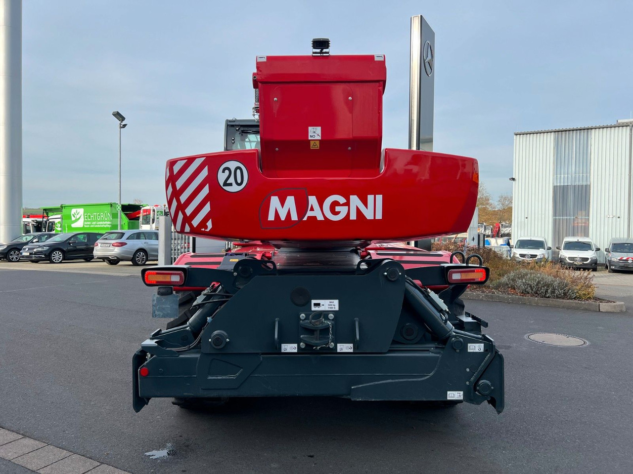 Magni RTH 6.26 / nur 597h ! / Gabel / 6 t Winde - Телескопичен товарач: снимка 4 Magni RTH 6.26 / nur 597h ! / Gabel / 6 t Winde - Телескопичен товарач: снимка 4