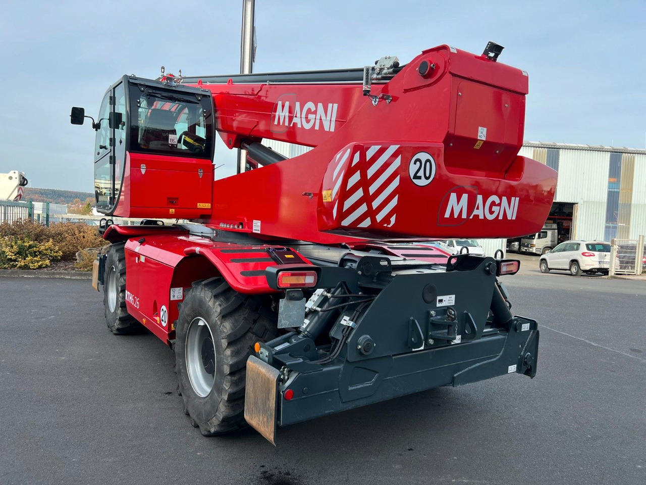 Magni RTH 6.26 / nur 597h ! / Gabel / 6 t Winde - Телескопичен товарач: снимка 3 Magni RTH 6.26 / nur 597h ! / Gabel / 6 t Winde - Телескопичен товарач: снимка 3