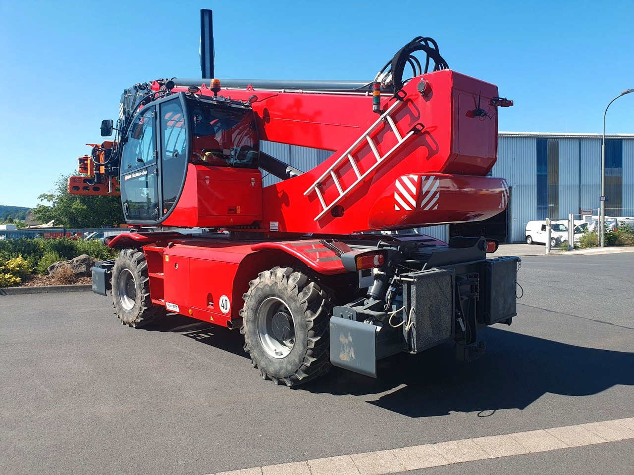 Magni RTH 6.30 SH / Fällkran / nur 1.340h / 2021 - Колесен товарач: снимка 4 Magni RTH 6.30 SH / Fällkran / nur 1.340h / 2021 - Колесен товарач: снимка 4