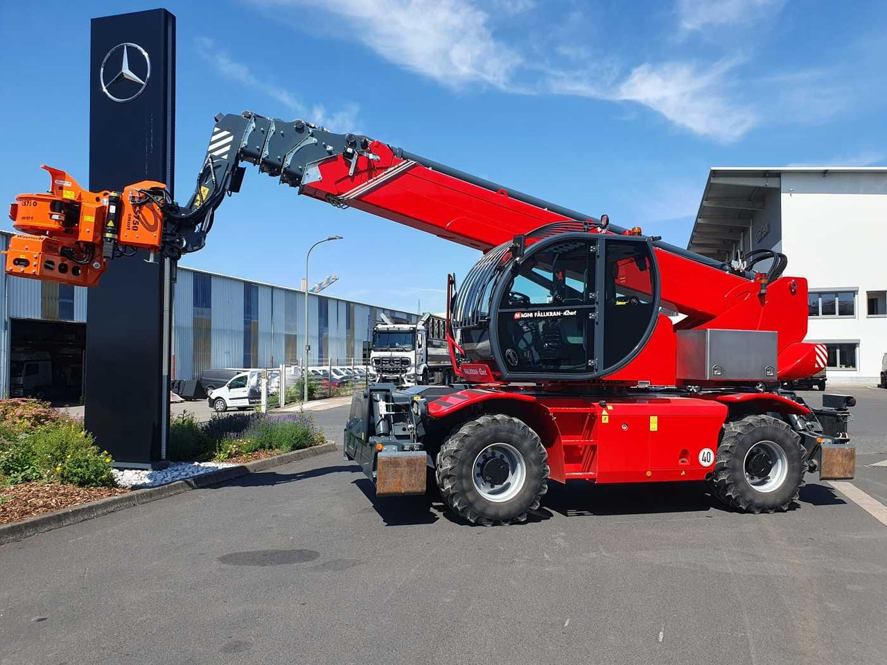 Magni RTH 6.30 SH / Fällkran / nur 559h / 2022 - Телескопичен товарач: снимка 2 Magni RTH 6.30 SH / Fällkran / nur 559h / 2022 - Телескопичен товарач: снимка 2
