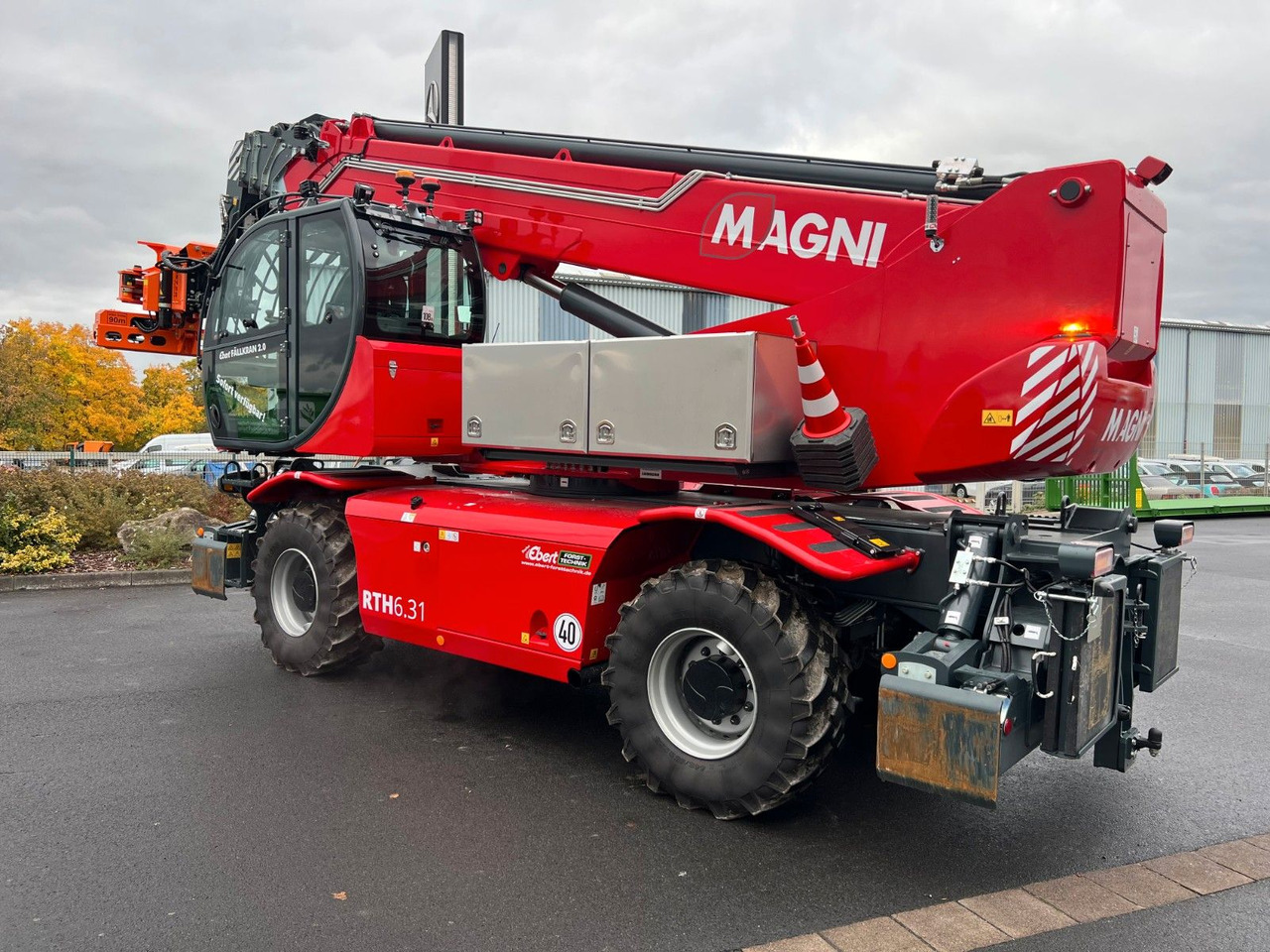 Magni RTH 6.31 SH / Fällkran 2 / Westtech CS750 - Телескопичен товарач: снимка 4 Magni RTH 6.31 SH / Fällkran 2 / Westtech CS750 - Телескопичен товарач: снимка 4