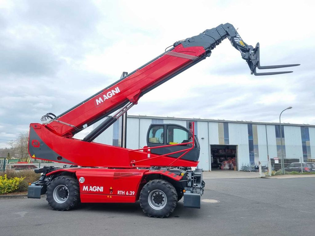 Нови Телескопичен товарач Magni RTH 6.39 SH Roto /Funk /Liebherr Drehkranz: снимка 6