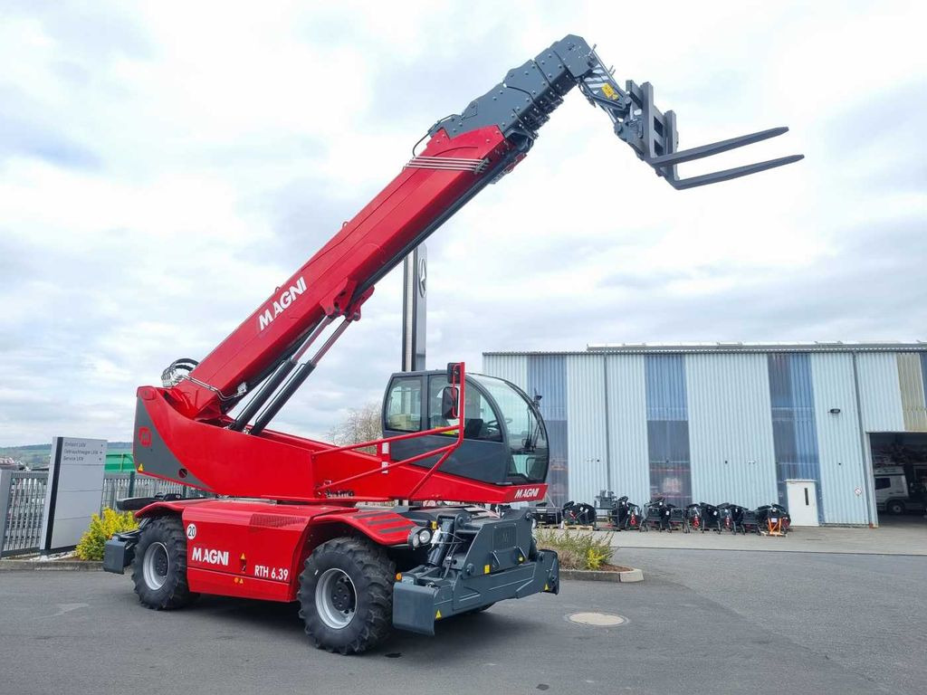 Нови Телескопичен товарач Magni RTH 6.39 SH Roto /Funk /Liebherr Drehkranz: снимка 7