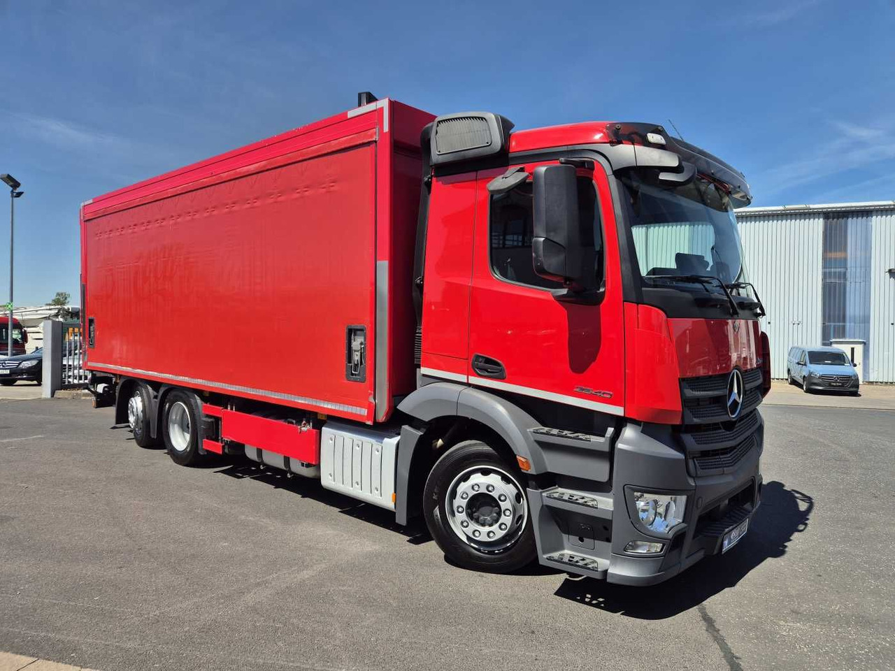 Mercedes-Benz Antos 2540 LnR 6x2 LBW Schiebeplanen AHK - За напитки камион: снимка 3 Mercedes-Benz Antos 2540 LnR 6x2 LBW Schiebeplanen AHK - За напитки камион: снимка 3