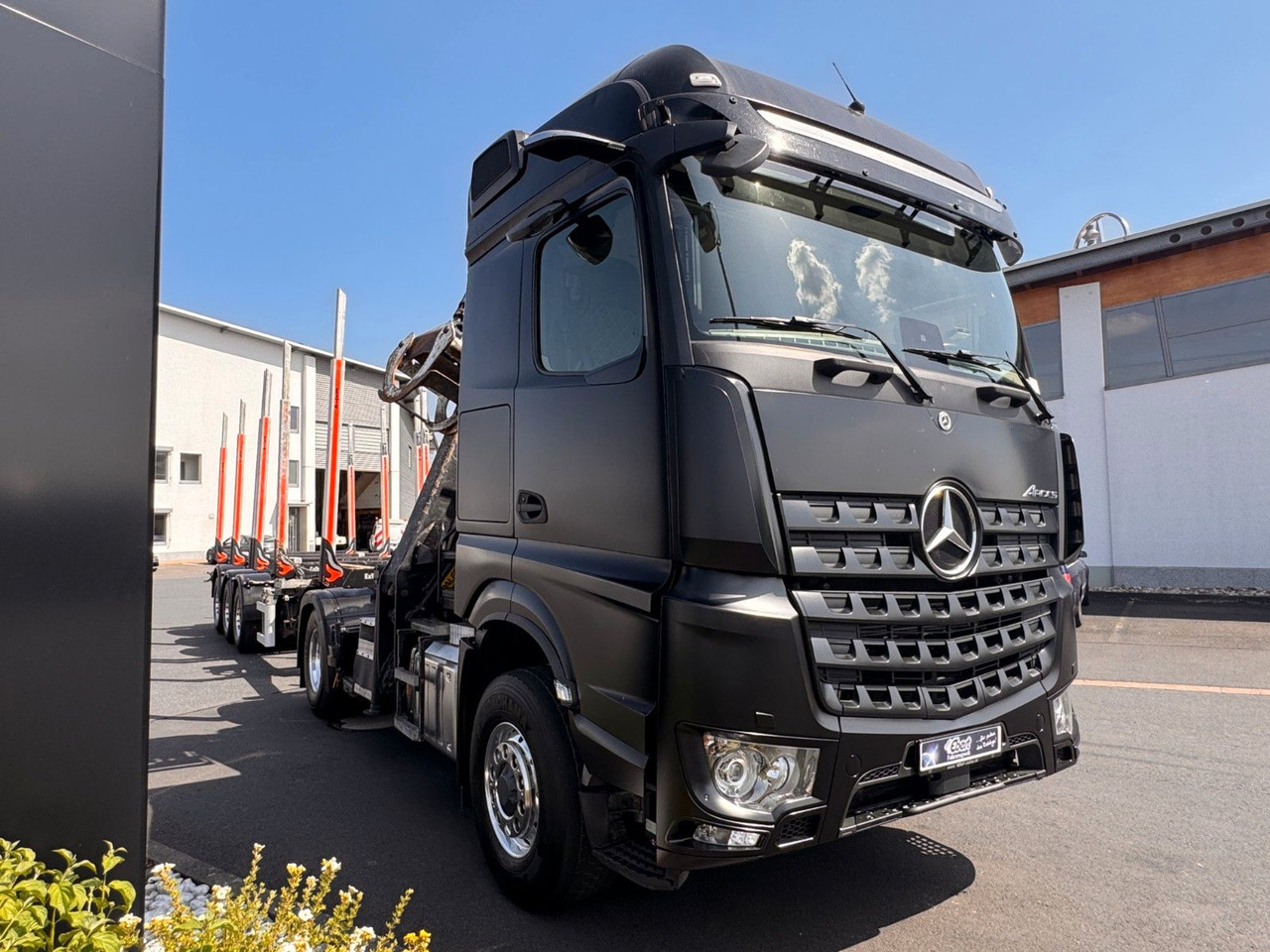 Mercedes-Benz Arocs 1853 LS 4x4 HAD Palfinger Q170Z96+Doll H3L - Камион за дърва, Камион с кран: снимка 2 Mercedes-Benz Arocs 1853 LS 4x4 HAD Palfinger Q170Z96+Doll H3L - Камион за дърва, Камион с кран: снимка 2