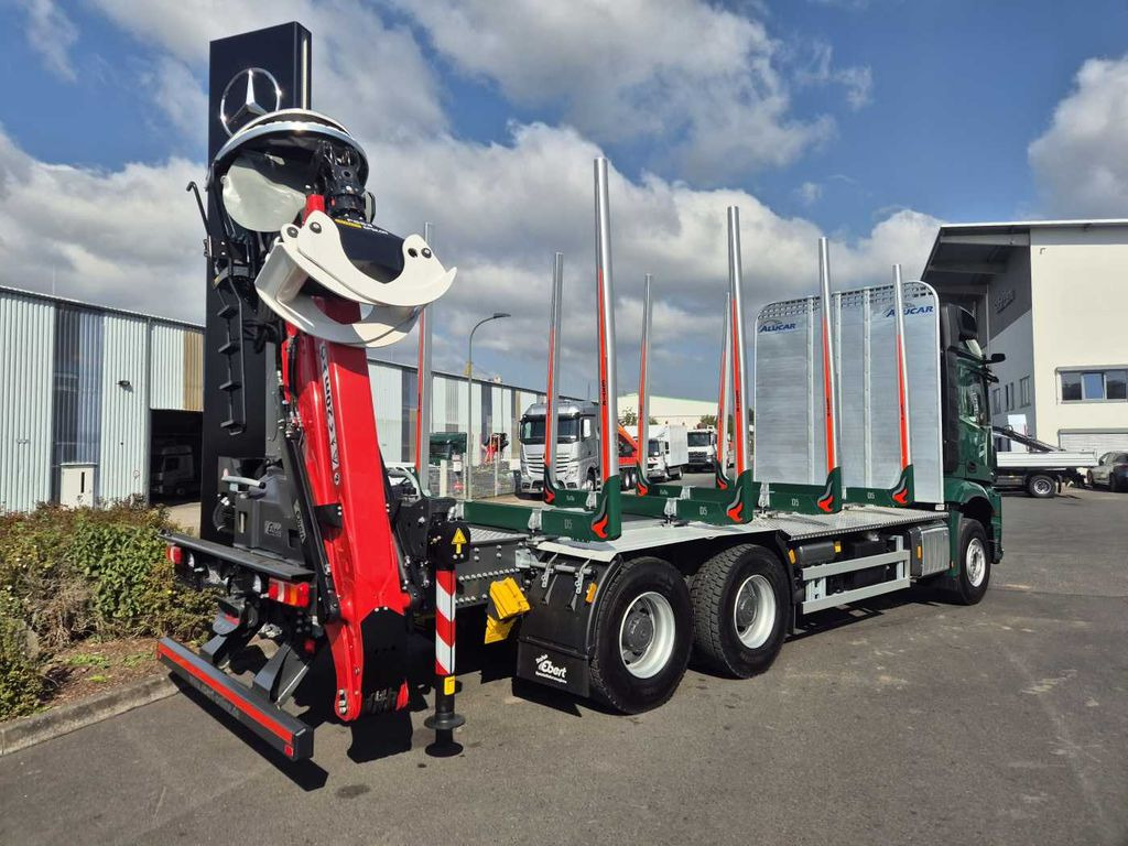 Нови Камион за дърва, Камион с кран Mercedes-Benz Arocs 2651 L 6x4 Kran Epsilon TZ 12-86 Retarder: снимка 8