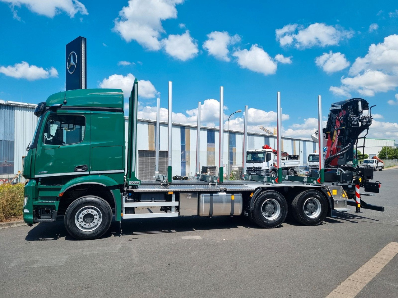 Mercedes-Benz Arocs 2651L 6x4 Palfinger-EPSILON Y Crane M12Z91 - Камион за дърва, Камион с кран: снимка 5 Mercedes-Benz Arocs 2651L 6x4 Palfinger-EPSILON Y Crane M12Z91 - Камион за дърва, Камион с кран: снимка 5
