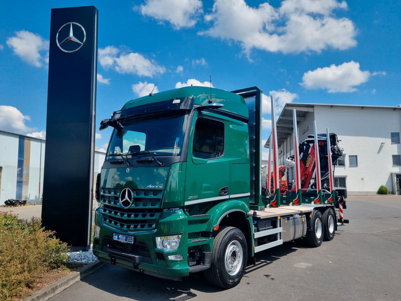 Mercedes-Benz Arocs 2651L 6x4 Palfinger-EPSILON Y Crane M12Z91 - Камион за дърва, Камион с кран: снимка 1 Mercedes-Benz Arocs 2651L 6x4 Palfinger-EPSILON Y Crane M12Z91 - Камион за дърва, Камион с кран: снимка 1