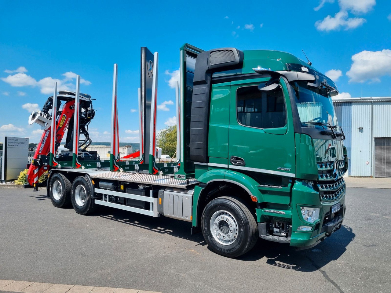 Mercedes-Benz Arocs 2651L 6x4 Palfinger-EPSILON Y Crane M12Z91 - Камион за дърва, Камион с кран: снимка 4 Mercedes-Benz Arocs 2651L 6x4 Palfinger-EPSILON Y Crane M12Z91 - Камион за дърва, Камион с кран: снимка 4
