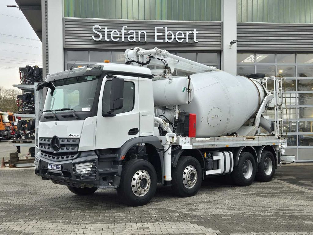 Бетоновоз Mercedes-Benz Arocs 3243 B 8x4 Schwing/Stetter 26m/7m³: снимка 1
