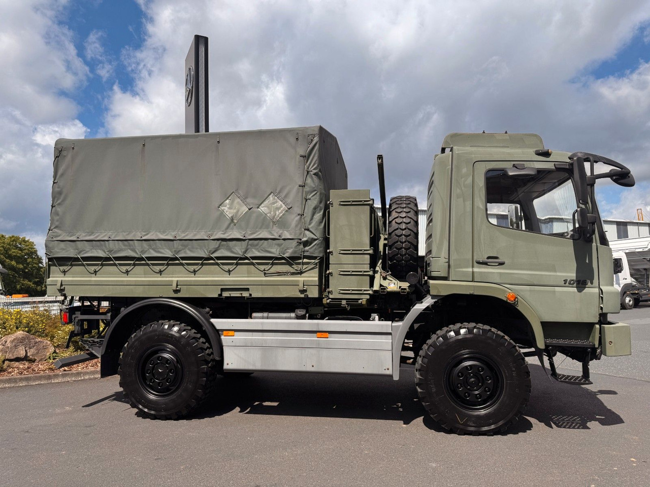 Mercedes-Benz Atego 1018 A 4x4 Singlebereifung 7 Stück vorh. - Бордови камион: снимка 5 Mercedes-Benz Atego 1018 A 4x4 Singlebereifung 7 Stück vorh. - Бордови камион: снимка 5