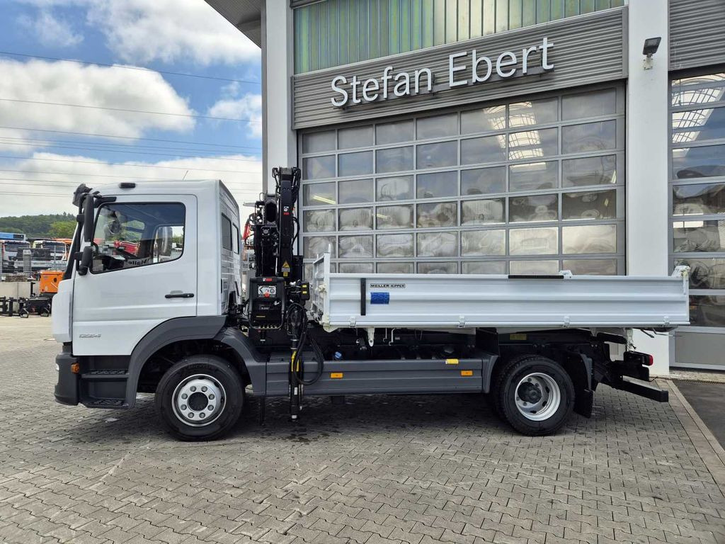 Mercedes-Benz Atego 1224 KK Kipper+Kran+Funk+Greifersteuerung - Самосвал камион, Камион с кран: снимка 4 Mercedes-Benz Atego 1224 KK Kipper+Kran+Funk+Greifersteuerung - Самосвал камион, Камион с кран: снимка 4