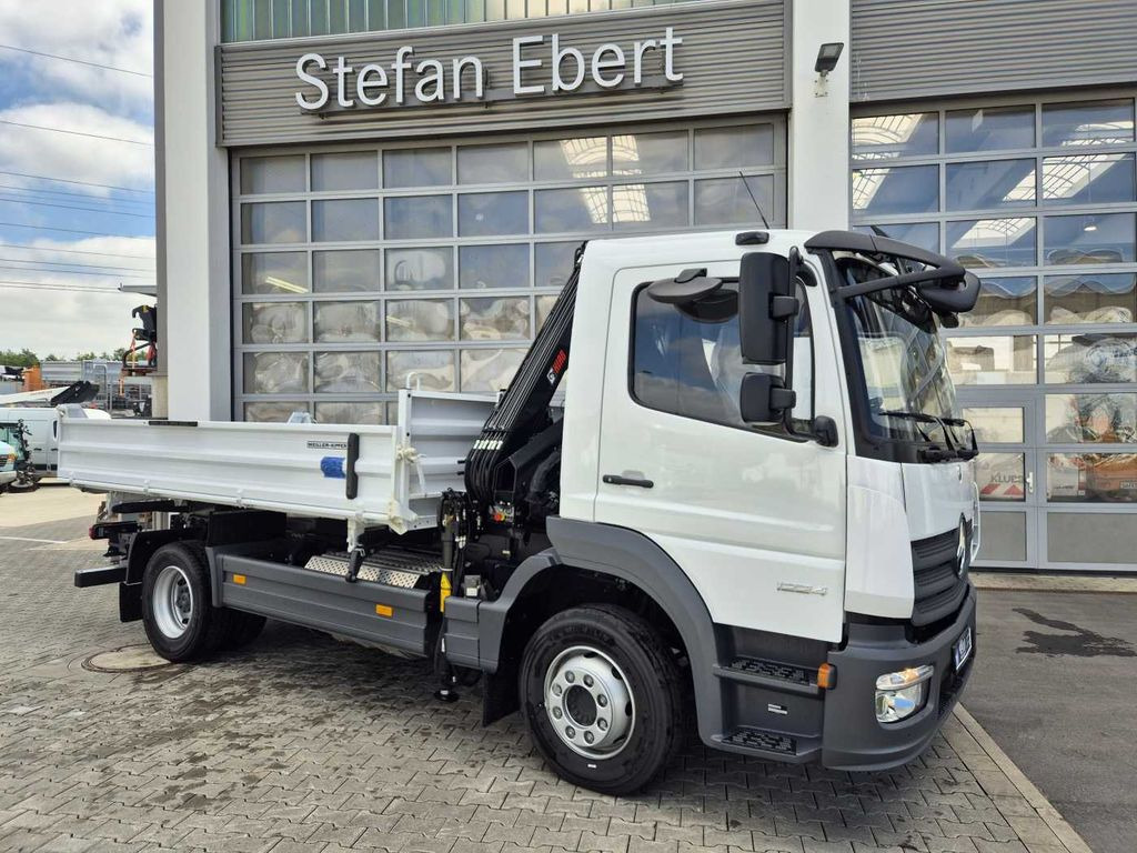 Mercedes-Benz Atego 1224 KK Kipper+Kran+Funk+Greifersteuerung - Самосвал камион, Камион с кран: снимка 3 Mercedes-Benz Atego 1224 KK Kipper+Kran+Funk+Greifersteuerung - Самосвал камион, Камион с кран: снимка 3