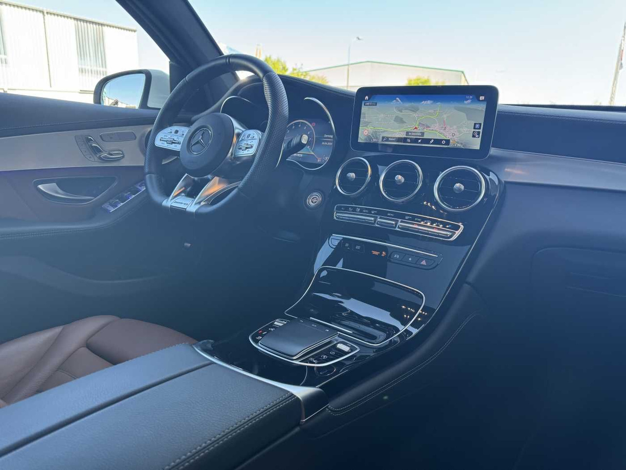 Лек автомобил Mercedes-Benz GLC 43 AMG Coupe AirM+Memory+RFK+ SPUR+TOTW+ESD: снимка 13