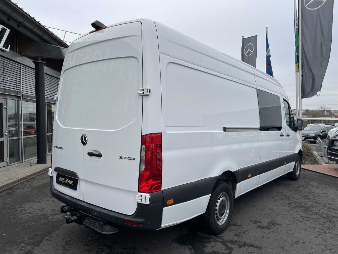 Пътнически бус Mercedes-Benz Sprinter 317 CDI DoKa/Mixto Autom AHK3,5 Klima: снимка 6