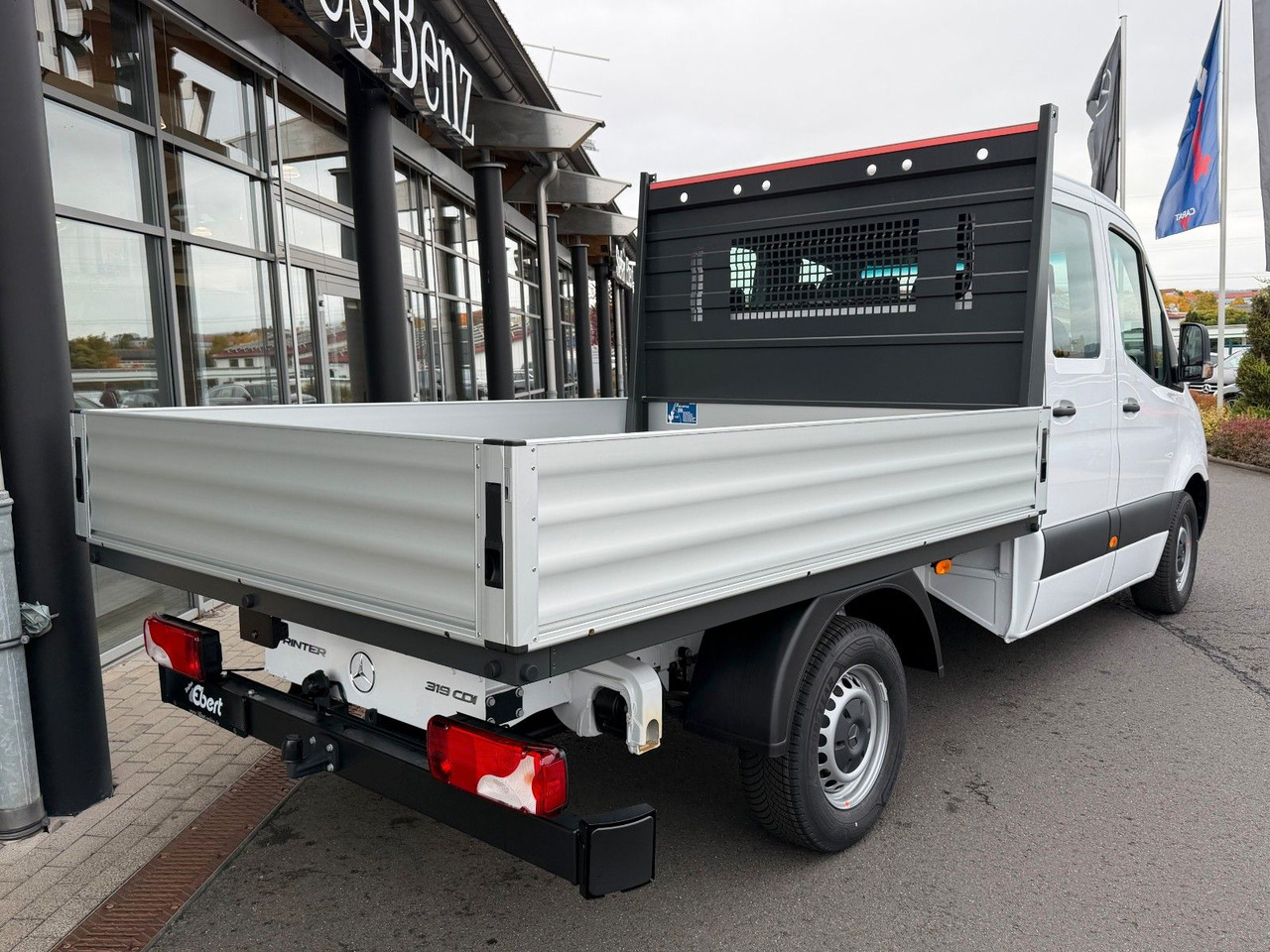 Mercedes-Benz Sprinter 319 CDI 3665 DoKa AHK Klima LED - Брезентов бус, Бус с двойна кабина: снимка 4 Mercedes-Benz Sprinter 319 CDI 3665 DoKa AHK Klima LED - Брезентов бус, Бус с двойна кабина: снимка 4
