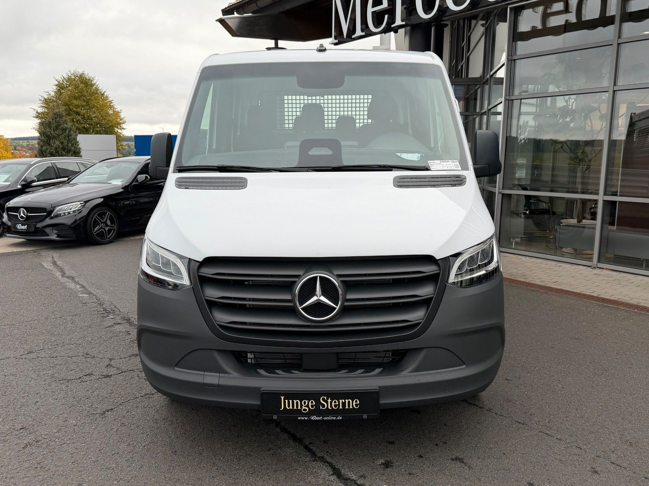 Mercedes-Benz Sprinter 319 CDI 3665 DoKa AHK Klima LED - Бордови бус, Бус с двойна кабина: снимка 2 Mercedes-Benz Sprinter 319 CDI 3665 DoKa AHK Klima LED - Бордови бус, Бус с двойна кабина: снимка 2