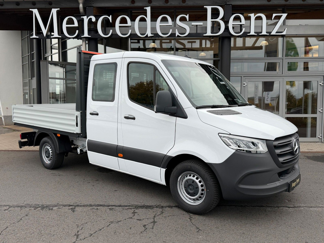 Mercedes-Benz Sprinter 319 CDI 3665 DoKa AHK Klima LED - Брезентов бус, Бус с двойна кабина: снимка 1 Mercedes-Benz Sprinter 319 CDI 3665 DoKa AHK Klima LED - Брезентов бус, Бус с двойна кабина: снимка 1