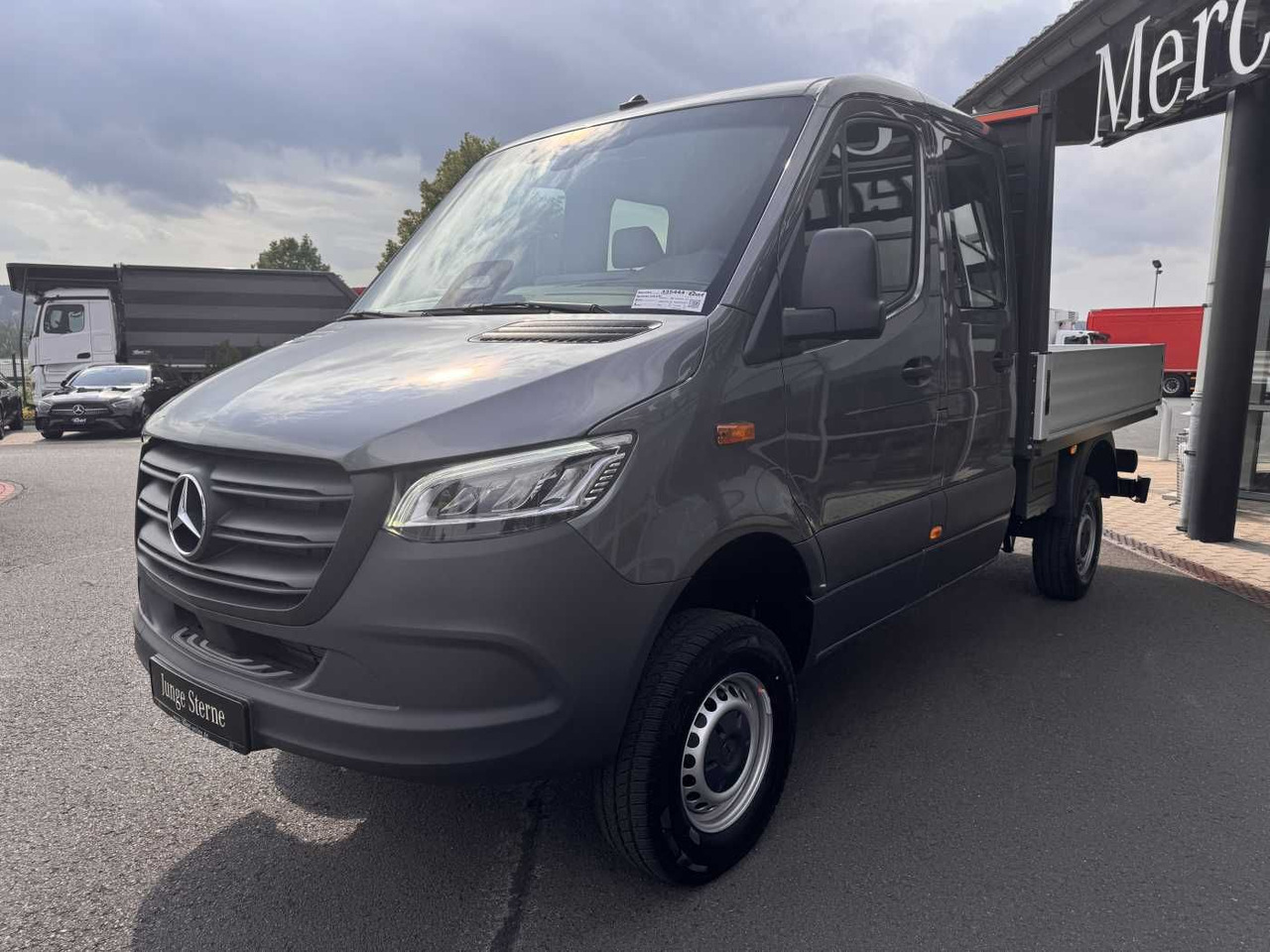 Mercedes-Benz Sprinter 319 CDI 4x4 DoKa AHK3,5 Klima Kamera - Брезентов бус, Бус с двойна кабина: снимка 3 Mercedes-Benz Sprinter 319 CDI 4x4 DoKa AHK3,5 Klima Kamera - Брезентов бус, Бус с двойна кабина: снимка 3