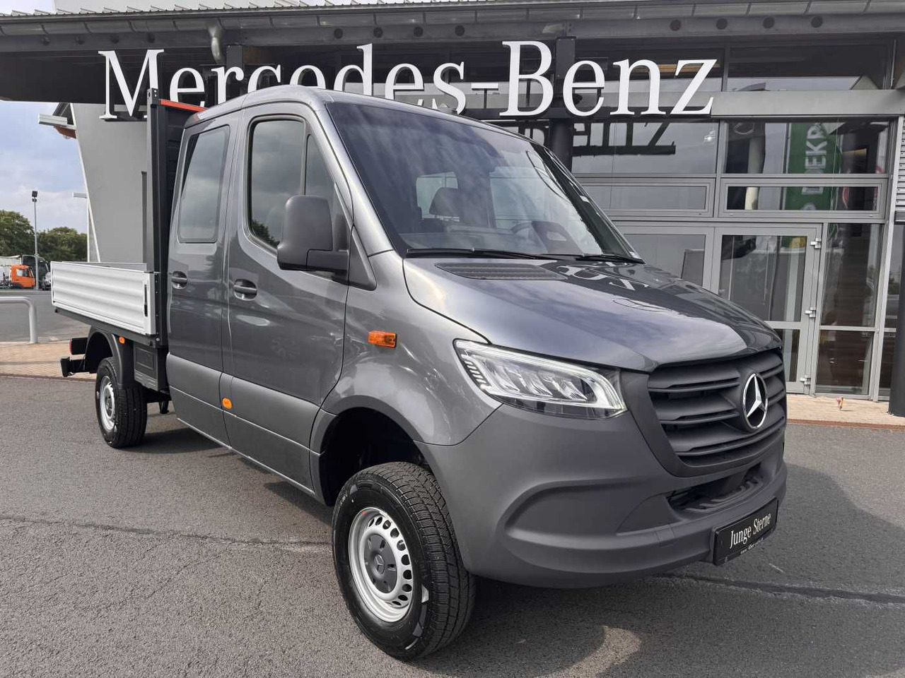 Mercedes-Benz Sprinter 319 CDI 4x4 DoKa AHK3,5 Klima Kamera - Бордови бус, Бус с двойна кабина: снимка 1 Mercedes-Benz Sprinter 319 CDI 4x4 DoKa AHK3,5 Klima Kamera - Бордови бус, Бус с двойна кабина: снимка 1