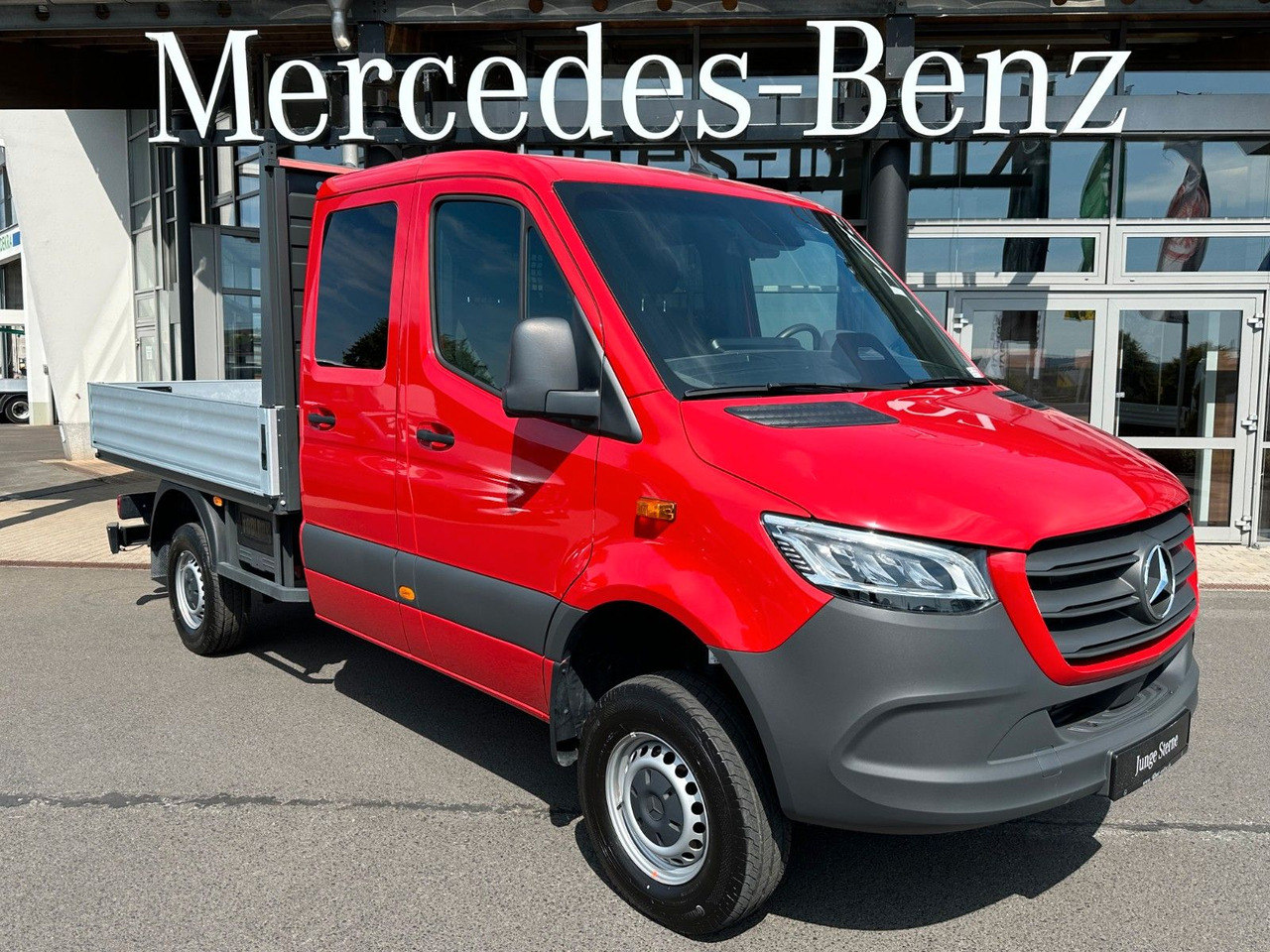 Mercedes-Benz Sprinter 319 CDI 4x4 DoKa Klima AHK3,5to - Бордови бус, Бус с двойна кабина: снимка 1 Mercedes-Benz Sprinter 319 CDI 4x4 DoKa Klima AHK3,5to - Бордови бус, Бус с двойна кабина: снимка 1