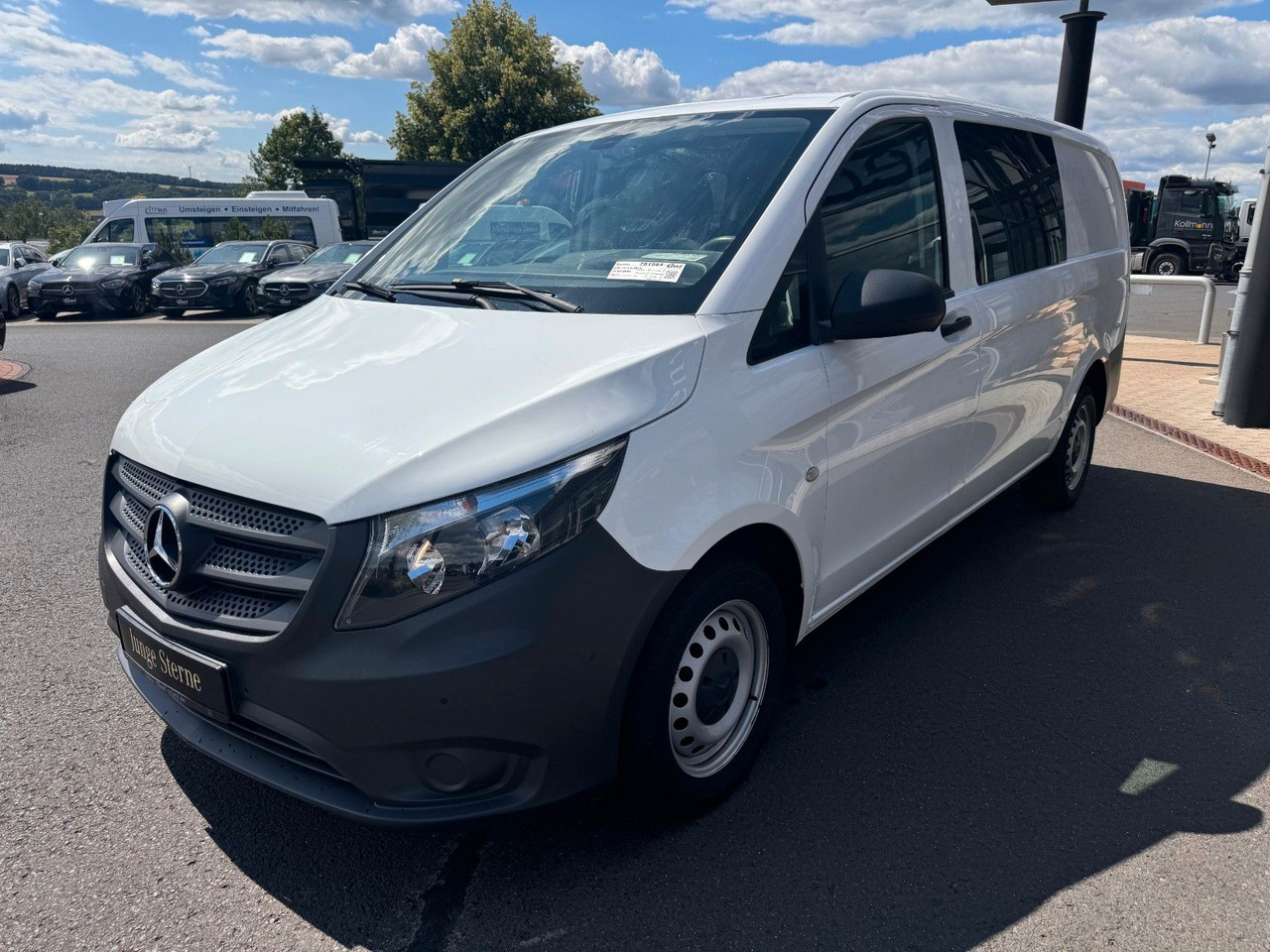 Mercedes-Benz Vito 114 CDI Mixto Klima Kamera Tempomat AHK - Малък ван, Бус с двойна кабина: снимка 3 Mercedes-Benz Vito 114 CDI Mixto Klima Kamera Tempomat AHK - Малък ван, Бус с двойна кабина: снимка 3