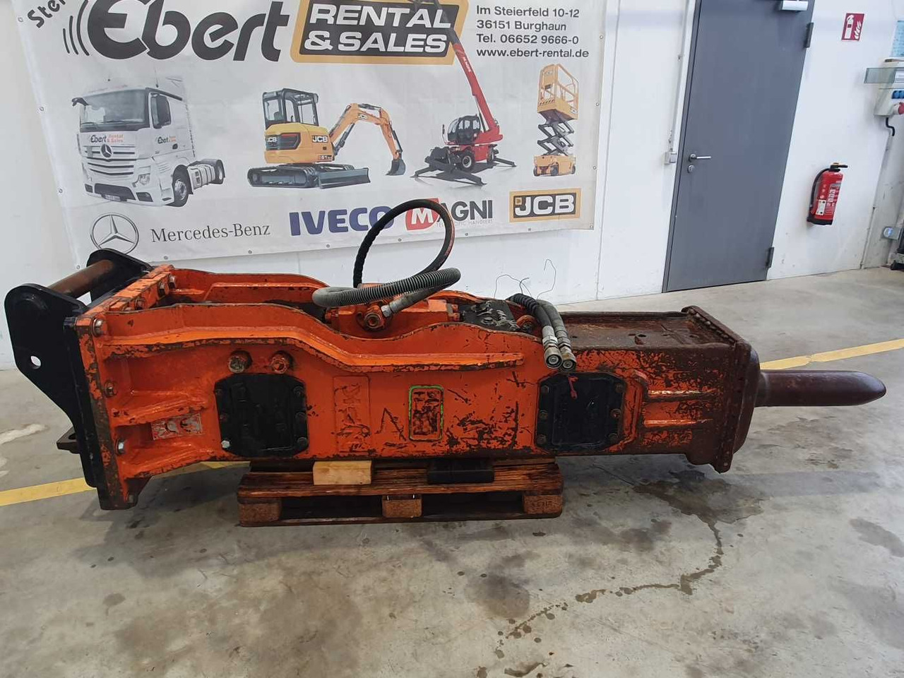 Хидравличен чук за Строителна техника NPK GH 15 Enviro Hydraulikhammer  28-45to  MS25: снимка 10