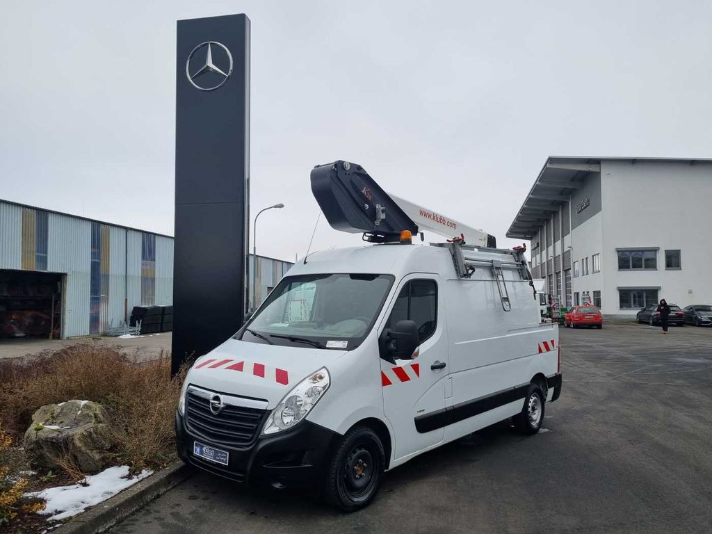 Opel Movano 2.3 CDTI / KLUBB K26, 12m - Автовишка, Лекотоварен автомобил: снимка 1 Opel Movano 2.3 CDTI / KLUBB K26, 12m - Автовишка, Лекотоварен автомобил: снимка 1