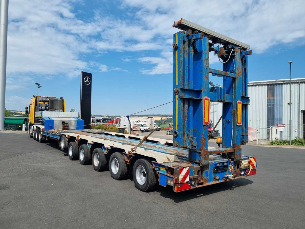 Goldhofer STZ-H6-57/80A Teleskop-Tieflader Waggontransport - Полуремарке: снимка 1 Goldhofer STZ-H6-57/80A Teleskop-Tieflader Waggontransport - Полуремарке: снимка 1