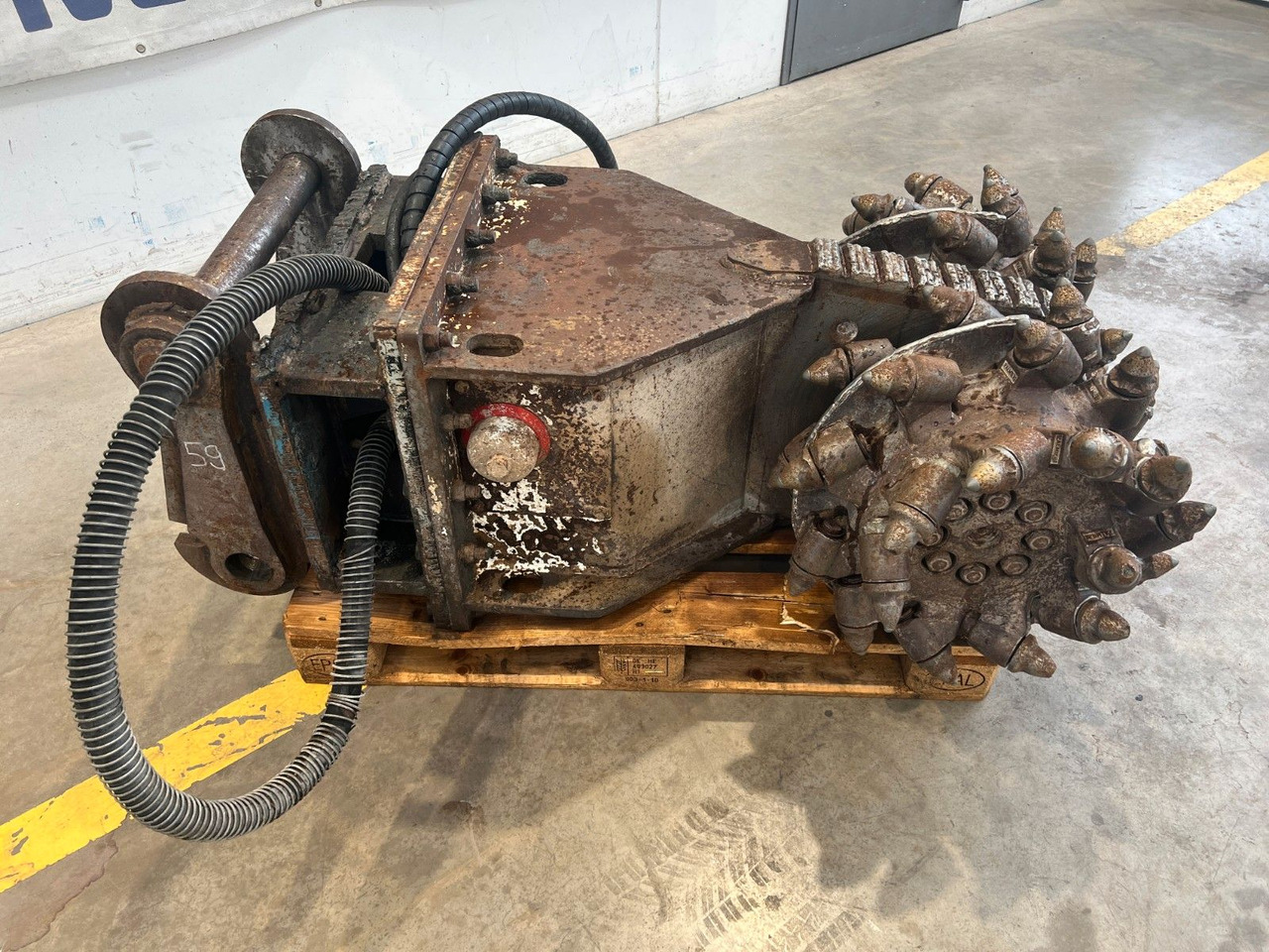 SIMEX TF 800 Felsfräse / Fräse / SW48 / 2007 - Прикачен инвентар за Багер: снимка 4 SIMEX TF 800 Felsfräse / Fräse / SW48 / 2007 - Прикачен инвентар за Багер: снимка 4