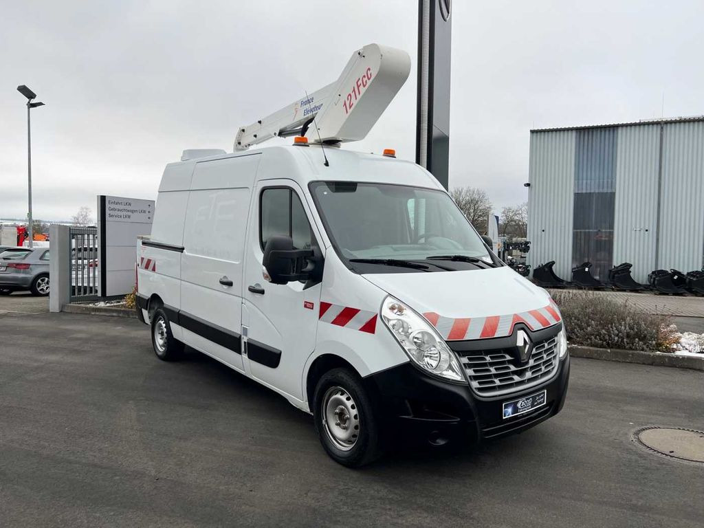 Автовишка, Лекотоварен автомобил Renault Master 2.3 dCi / France Elevateur 121FCC, 12m: снимка 9