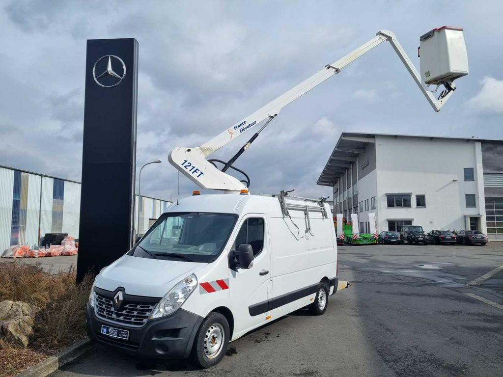 Renault Master 2.3 dCi / France Elevateur 121FT, 12m - Автовишка, Лекотоварен автомобил: снимка 1 Renault Master 2.3 dCi / France Elevateur 121FT, 12m - Автовишка, Лекотоварен автомобил: снимка 1