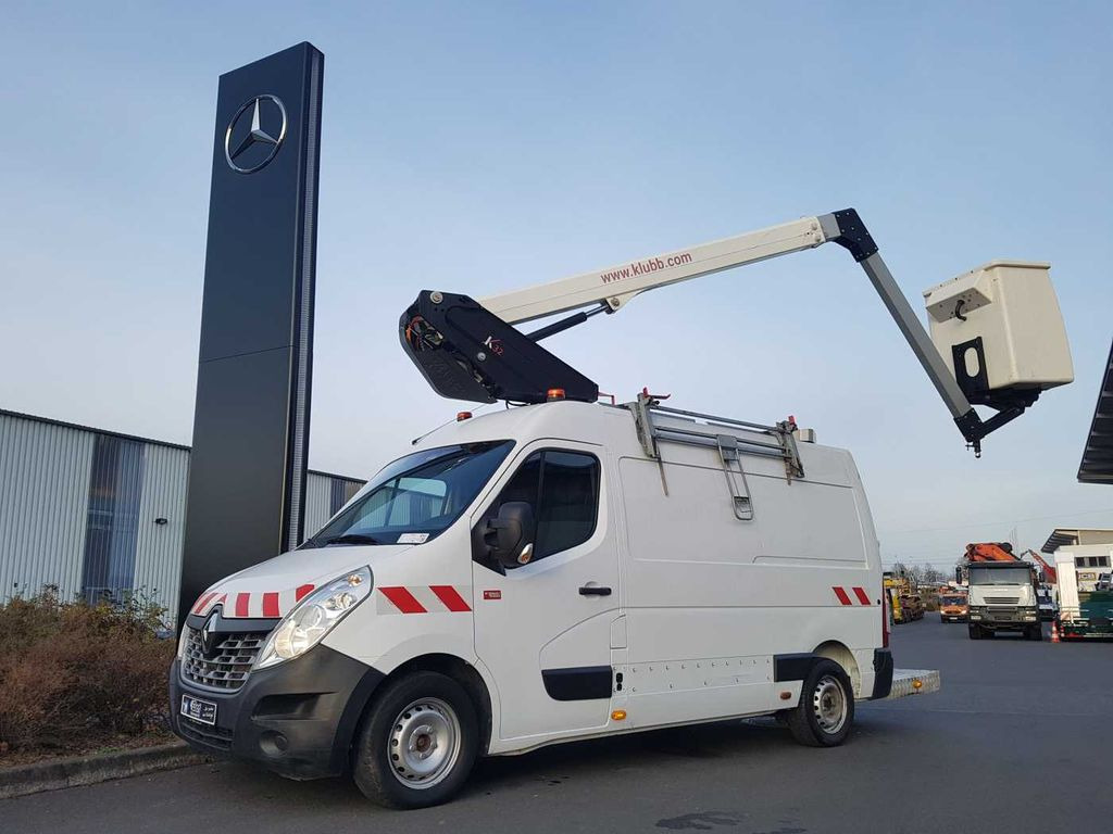 Renault Master 2.3 dCi / KLUBB K32, 12,5m - Автовишка, Лекотоварен автомобил: снимка 1 Renault Master 2.3 dCi / KLUBB K32, 12,5m - Автовишка, Лекотоварен автомобил: снимка 1