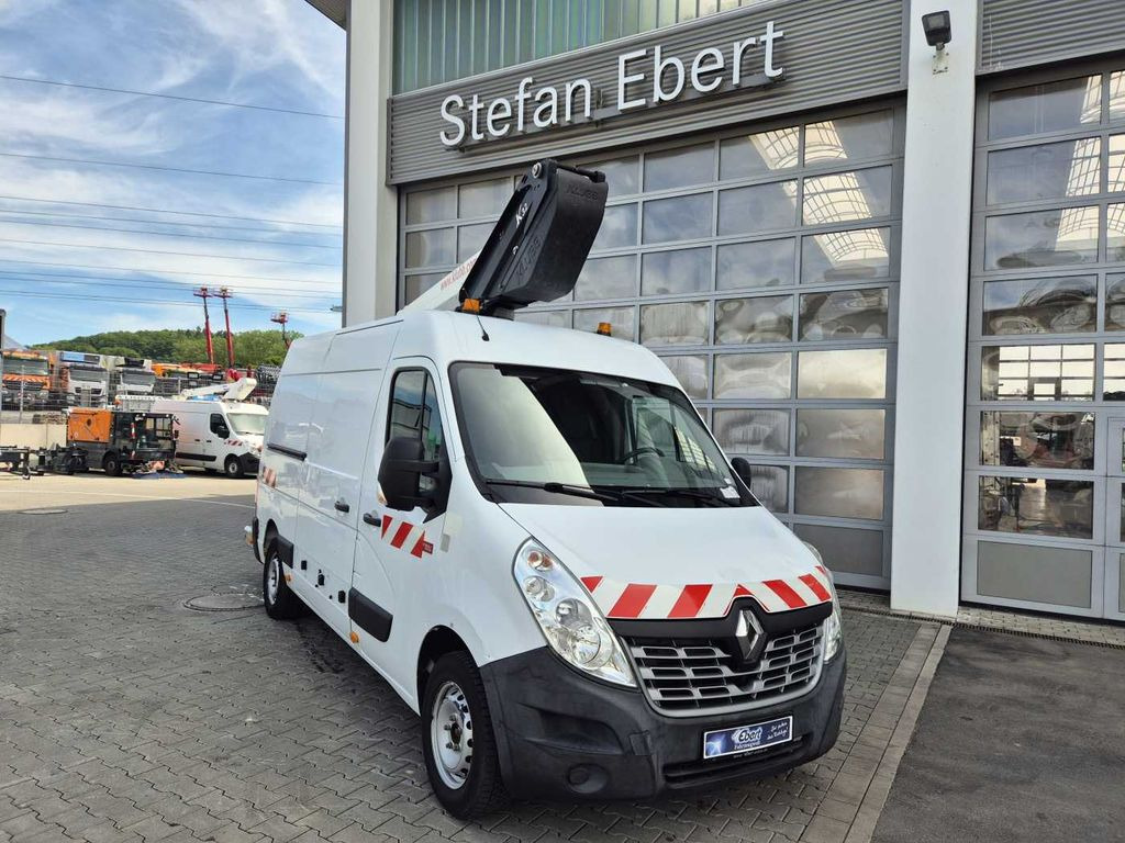 Автовишка, Лекотоварен автомобил Renault Master 2.3 dCi / KLUBB K32, 12,5m: снимка 9