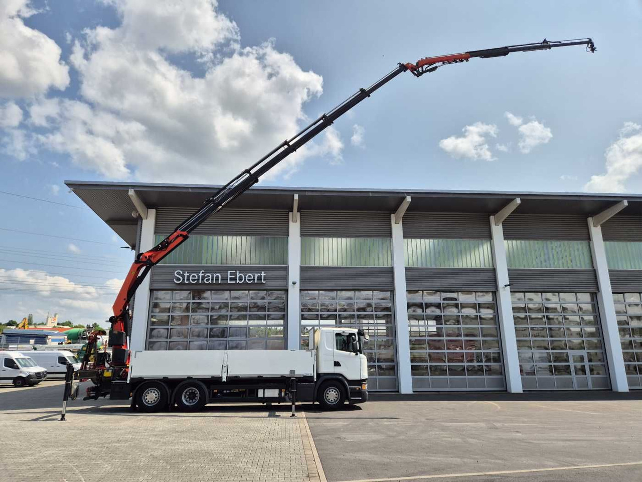 Scania G410 LB6x2*4HNB Palfinger PK 34002-SH E+JIB - Камион с кран: снимка 1 Scania G410 LB6x2*4HNB Palfinger PK 34002-SH E+JIB - Камион с кран: снимка 1
