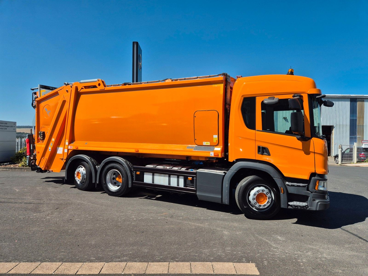 Scania P 320 B6x2*4NA Olympus 21 W ASF Hecklader - Боклукчийска кола: снимка 5 Scania P 320 B6x2*4NA Olympus 21 W ASF Hecklader - Боклукчийска кола: снимка 5