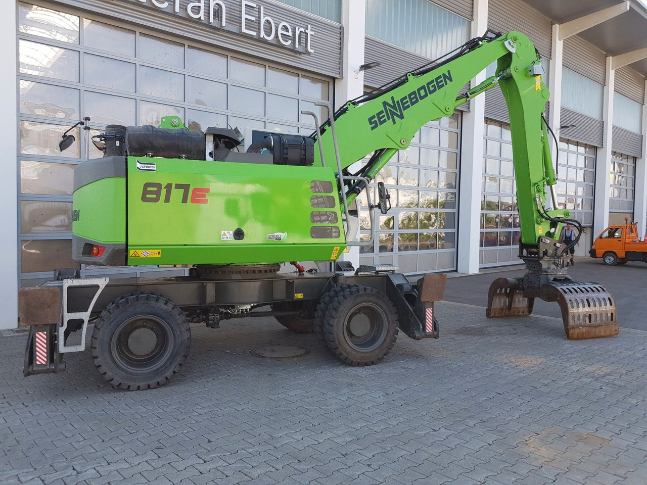 Sennebogen 817E / nur: 1.374h / 2019 / Sortiergreifer - Колесен багер: снимка 2 Sennebogen 817E / nur: 1.374h / 2019 / Sortiergreifer - Колесен багер: снимка 2