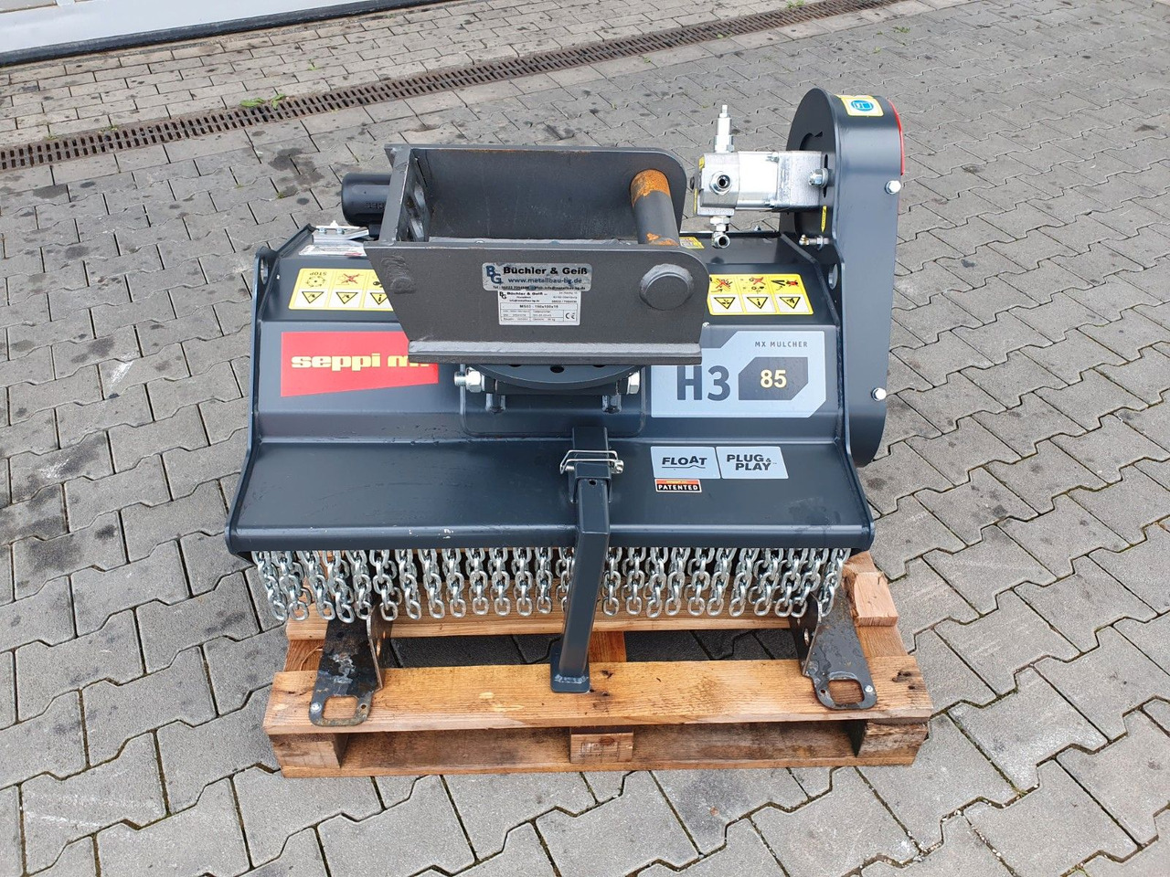 Seppi M. H3 085 / Schlegel / Mulcher / MS03 DEMO - Косачка-шредер/ Мулчер: снимка 3 Seppi M. H3 085 / Schlegel / Mulcher / MS03 DEMO - Косачка-шредер/ Мулчер: снимка 3